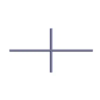 bilde for Decorative Elements Cross Transom Grid