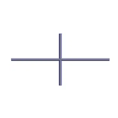 imagem para Decorative Elements Cross Transom Grid