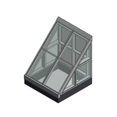 billede til Straight Eave Lean To Skylight Model SI5006