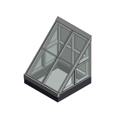 Straight Eave Lean To Skylight Model SI5006图像