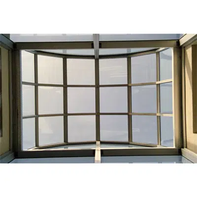 imagem para Barrel Vault Segmented Skylight Model SI5006