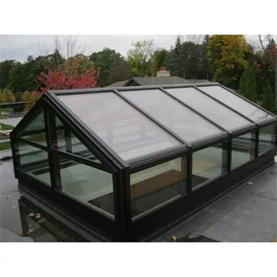 imagem para Double Pitch Hip End Skylight Model SI5006