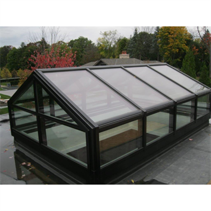 Double Pitch Hip End Skylight Model SI5006