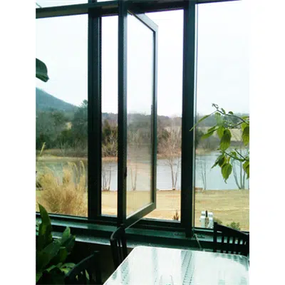 obraz dla Pivoting Window Curtain Wall Panel Model SI3000P