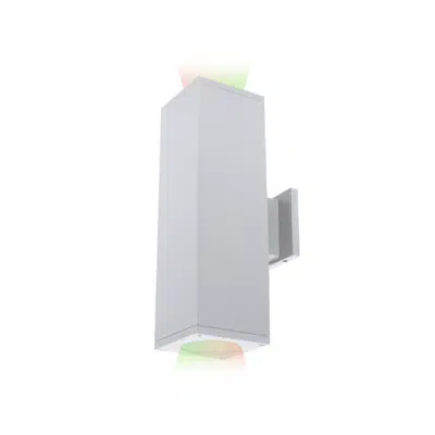 Image for Cube Architectural - 5" Color Changing Wall Mount