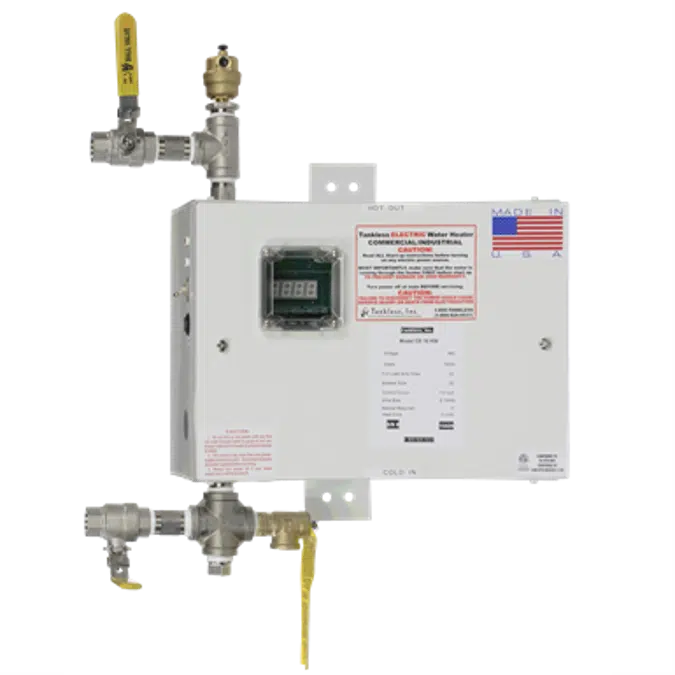 Water Heater-Tankless-CE Series 18kW-Electronic