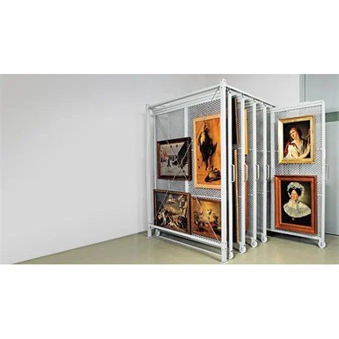 ModulArt™ Freestanding Art Racks & Screen Kits