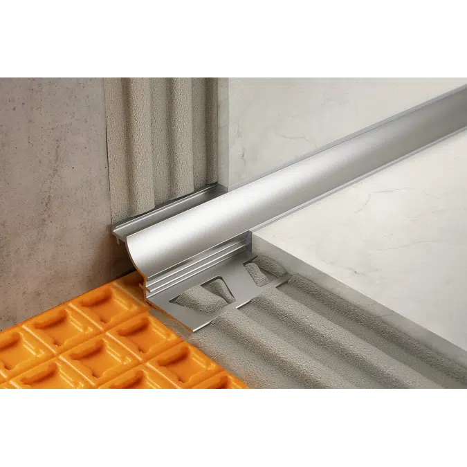DILEX-AHK Cove-shaped profile for inside wall corners and floor/wall transitions