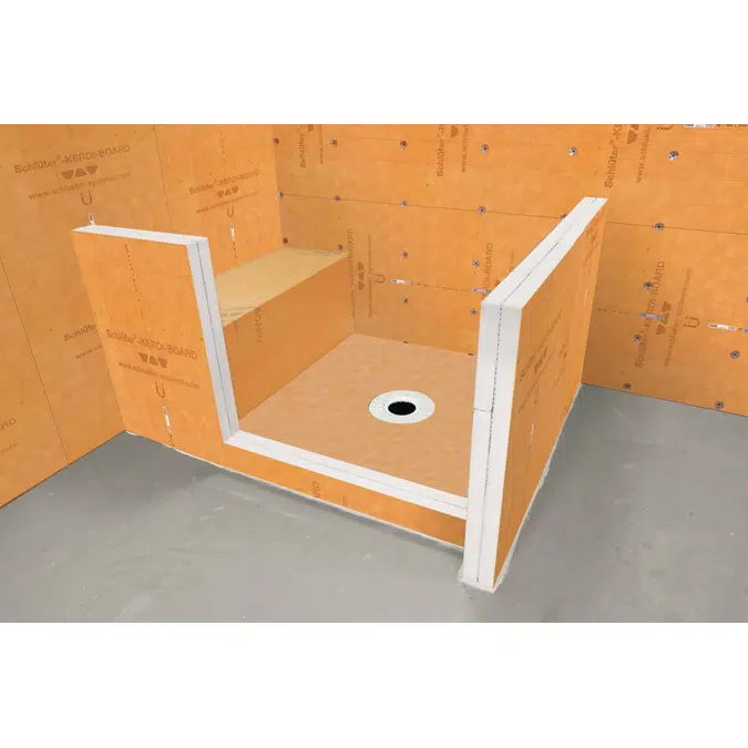 Schluter®-KERDI-BOARD Shower waterproofing