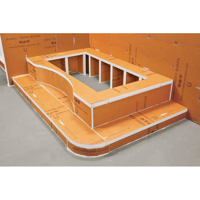 Schluter®-KERDI-BOARD Shower waterproofing