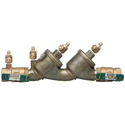 Image for Lead Free* Double Check Valve Assemblies, cast copper silicon alloy - LF719