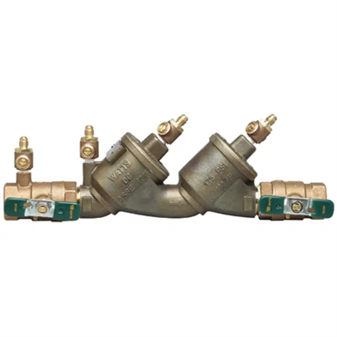 Lead Free* Double Check Valve Assemblies, cast copper silicon alloy - LF719