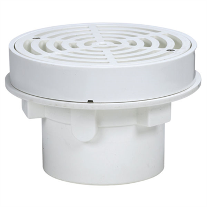 BIM objects Free download! PVC or ABS Drain with 7 in. Fixed Top FD