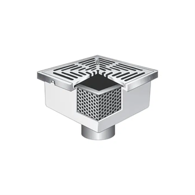 Large Capacity 15 in. Square Floor Drain - FD-1390