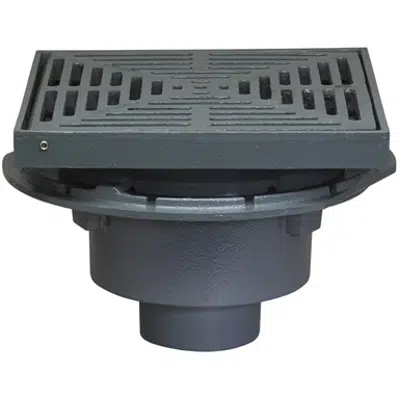 Image for Roof Drain with 12 in. x 12 in. Promenade Top - RD-100-CP