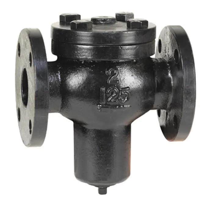 Cast Iron, Simplex, Basket Strainers - 97FB-CIB