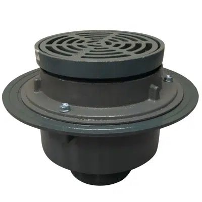 รูปภาพสำหรับ Area Drain with 8 in. Medium Duty Round Fixed Top - FD-940