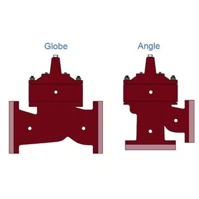 billede til Dual Chamber Control Valve - Reduced Port with Mechanical Check - M6518, M61518