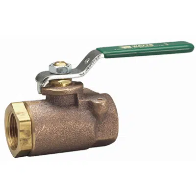 รูปภาพสำหรับ 2-Piece, Standard Port, Bronze Ball Valves with Actuator Mounting Pads - B6400