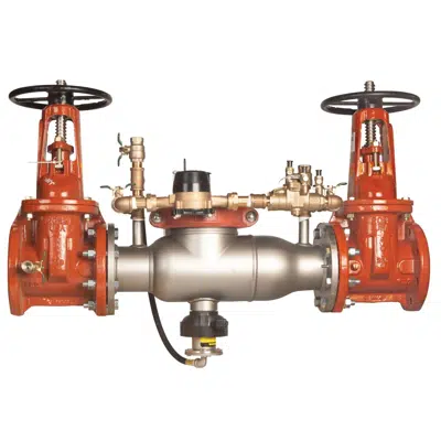imagen para Reduced Pressure Detector Assembly Backflow Preventers with Flood Sensor, Stainless Steel - Sizes 2 1/2 – 6 IN - 994RPDA-FS