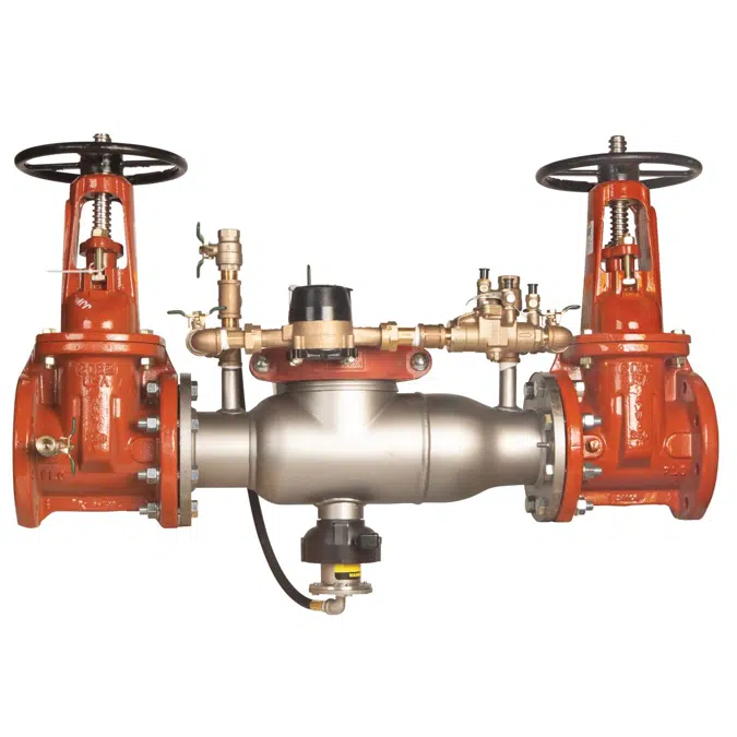 Reduced Pressure Detector Assembly Backflow Preventers with Flood Sensor, Stainless Steel - Sizes 2 1/2 – 6 IN - 994RPDA-FS