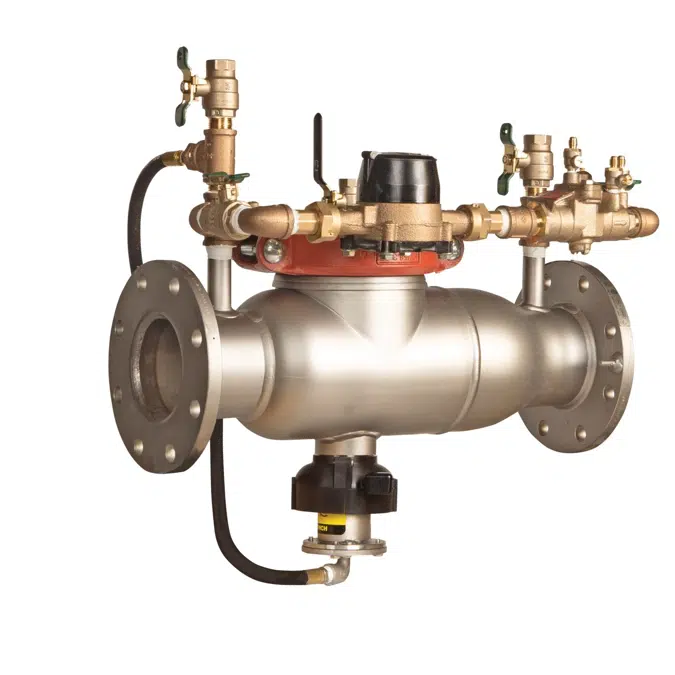 Reduced Pressure Detector Assembly Backflow Preventers with Flood Sensor, Stainless Steel - Sizes 2 1/2 – 6 IN - 994RPDA-FS