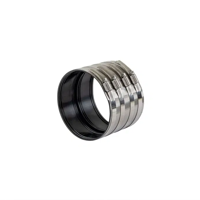 Chemical Waste Couplings - No-Hub EPDM Corrugated Couplings - NH-EPDM