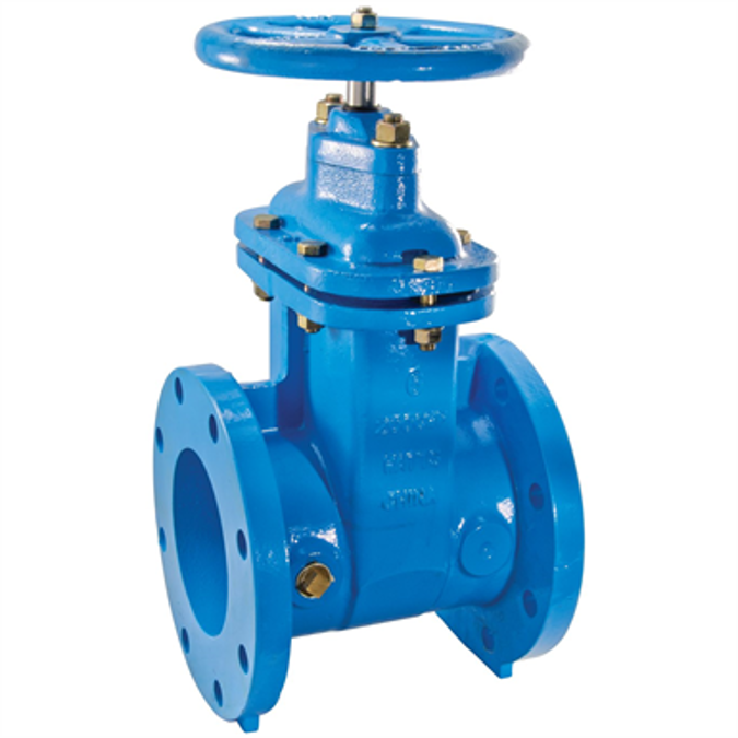 BIM objects - Free download! NRS Flanged Gate Valves - 405-NRS-RW ...
