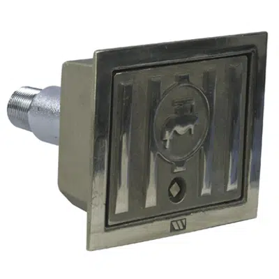 Image for Moderate Climate Wall Hydrant with NB Box, Integral Vacuum Breaker - HY-330
