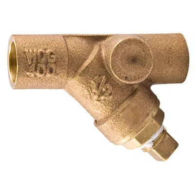 Lead Free* Brass, Wye-Pattern Strainers with Tapped Retainer Cap - LF777SI, LFS777SI için görüntü