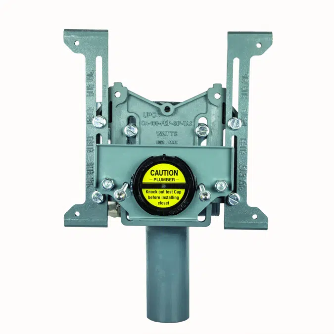 QT QuickTurn™ Single Vertical Carrier for Floor Mounted Back Outlet Bowl with Side Inlet(s) - QT-131-BF