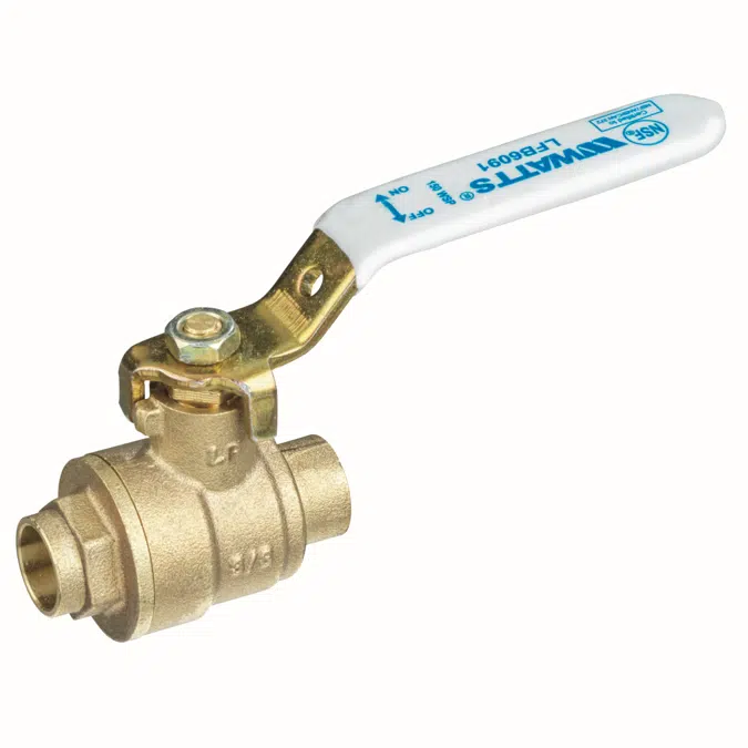 2-Piece, Full Port, Lead Free* Bronze Ball Valves - LFB6091