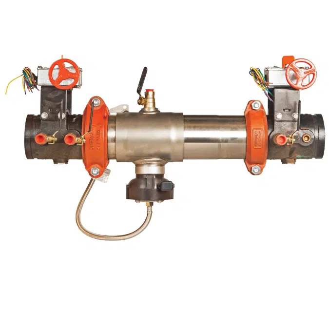 Reduced Pressure Zone Assembly Backflow Preventers with Flood Sensor – For 2 1/2 – 10 IN Sizes - 957-FS