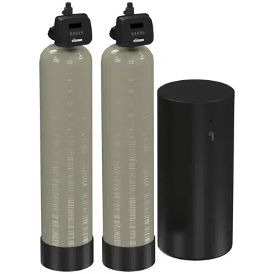 Immagine per Watts Pure Water Duplex Alternating Water Softening Systems with Grain Capacities Ranging from 90,000 to 600,000 - PWS20T-L