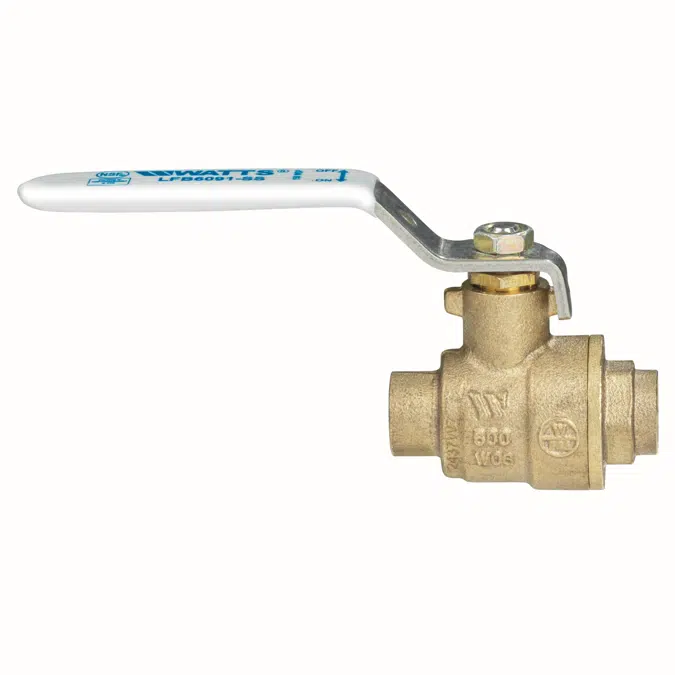 2-Piece, Full Port, Lead Free* Bronze Ball Valves with Stainless Steel Trim - LFB6091-SS