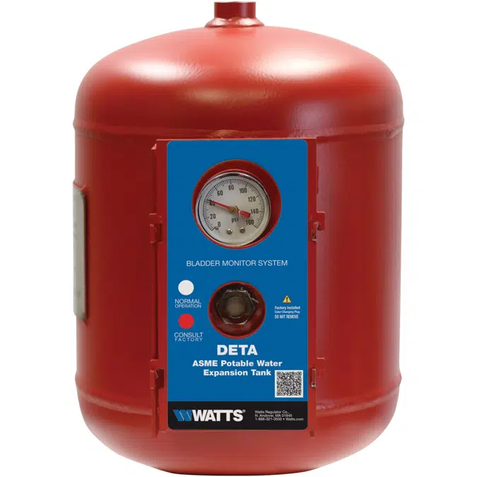  ASME Potable Water Expansion Tanks - DETA Series