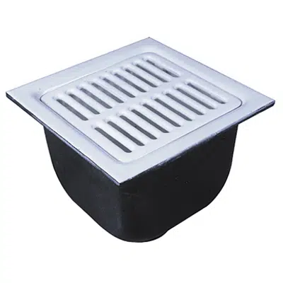 Image for 12 in.  Square x 8 in.  Deep Sanitary Floor Sink - FS-740