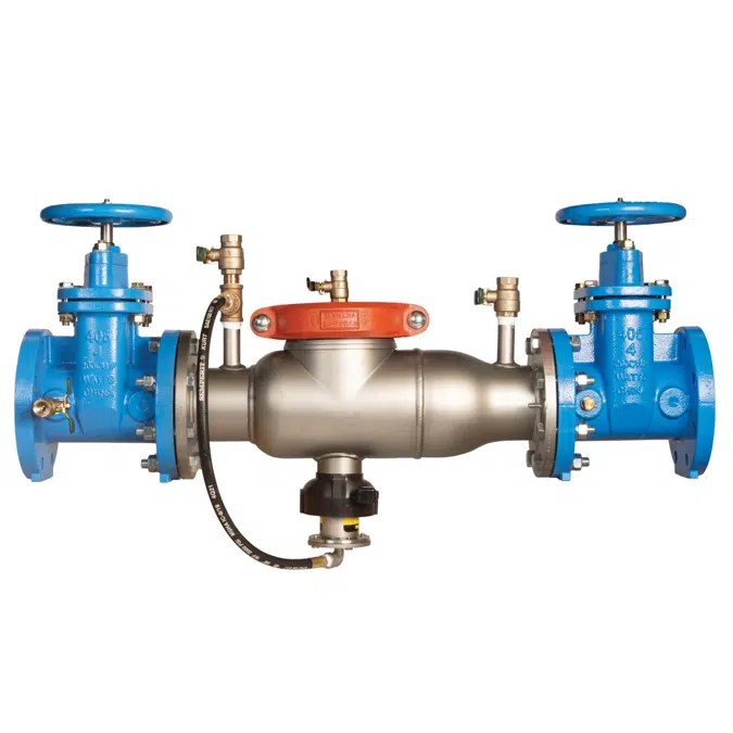Reduced Pressure Zone Assembly Backflow Preventers with Flood Sensor, Stainless Steel - Sizes 2 1/2 – 10 IN - 994-FS
