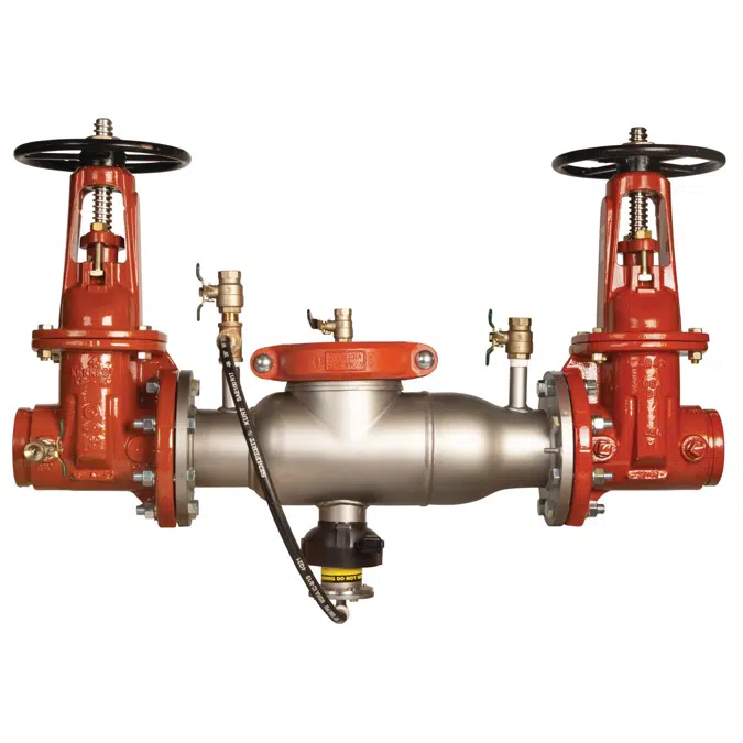 Reduced Pressure Zone Assembly Backflow Preventers with Flood Sensor, Stainless Steel - Sizes 2 1/2 – 10 IN - 994-FS