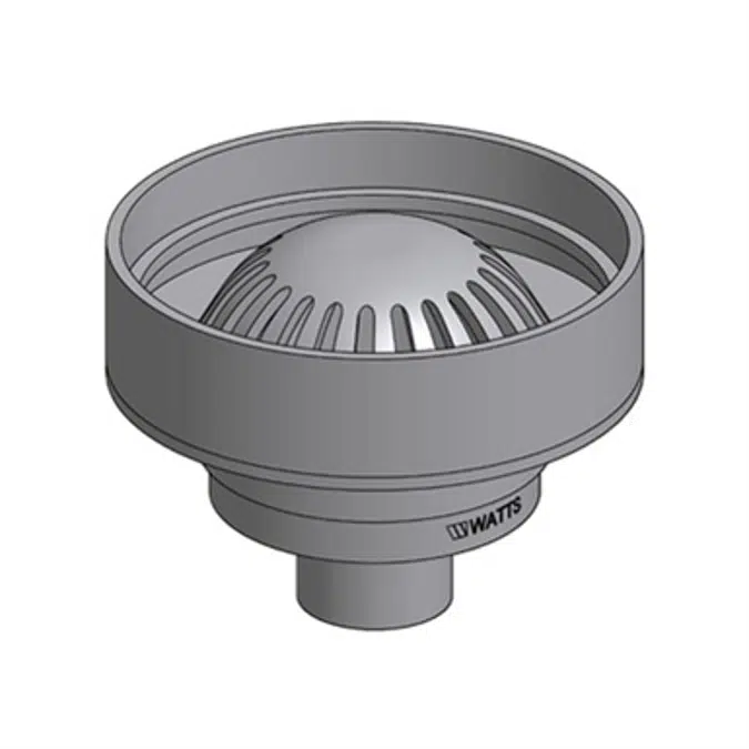 8 in. Diameter Deck Receptor Drain - RD-410