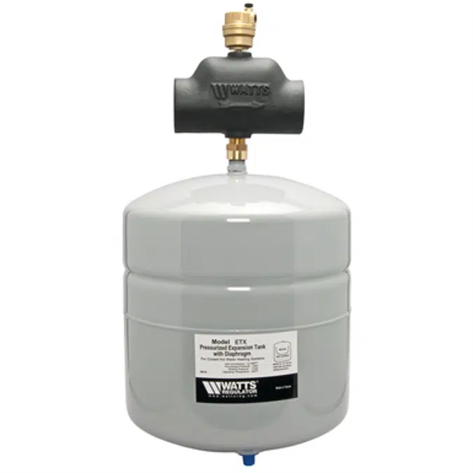 Non-Potable Water Expansion Tanks, Pipe Mount and Free Standing - ETX, ETSX