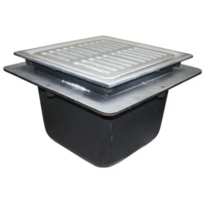 Image for 16 in. Square x 12 in. Deep Sanitary Floor Sink - FS-850