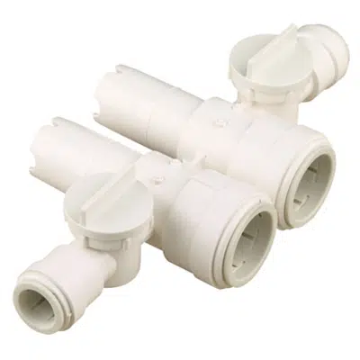 Image for Quick-Connect Dual Stem Body - Polysulfone - 3584B