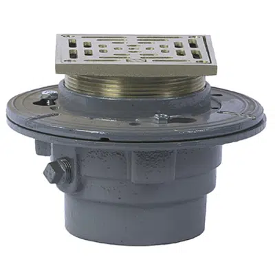 afbeelding voor Floor Drain with Square Strainer - FD-100-M