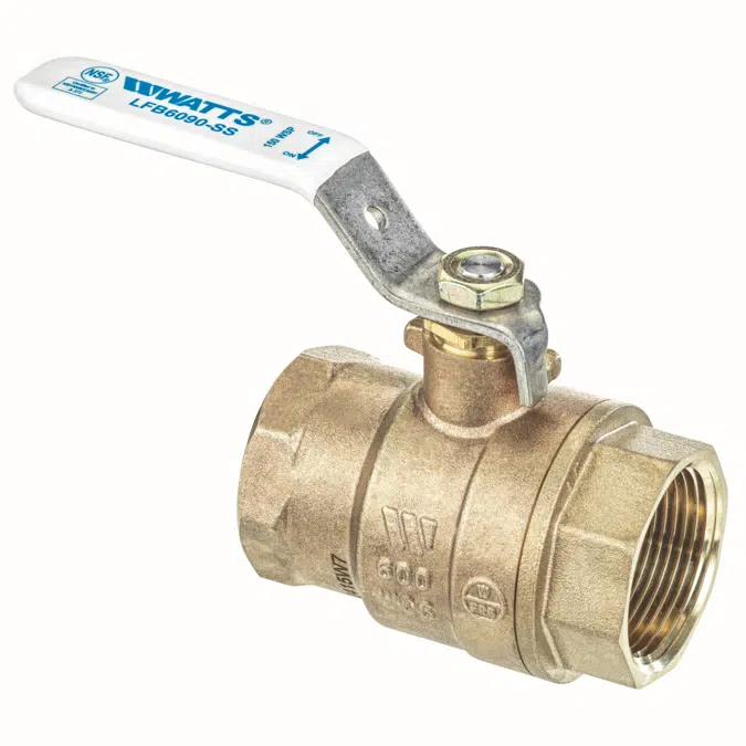 2-Piece, Full Port, Lead Free* Bronze Ball Valves with Stainless Steel Trim - LFB6090-SS