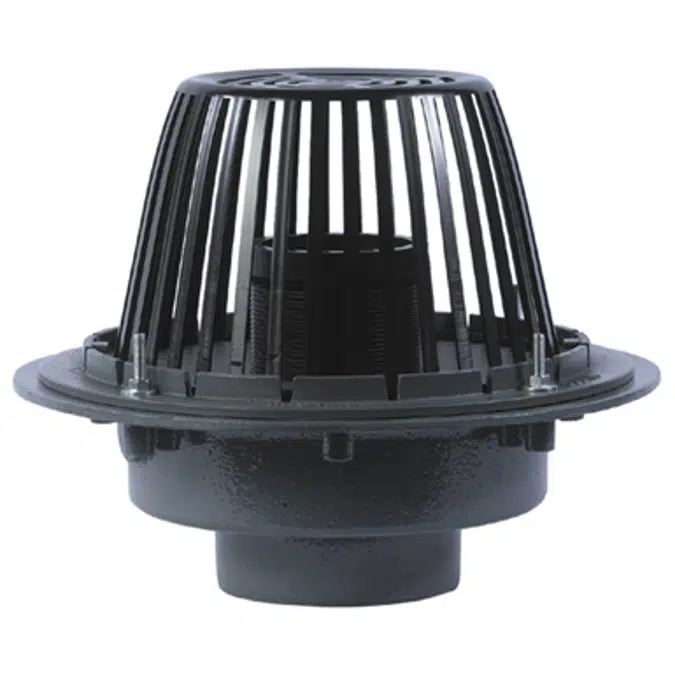 BIM objects Free download! Overflow Roof Drain with 4 in. Internal