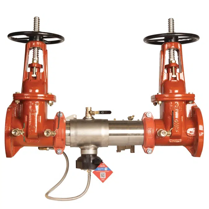 Lead Free* Reduced Pressure Detector Assembly Backflow Preventers with Flood Sensor - Sizes 2 1/2 – 10 IN - LF957RPDA-FS