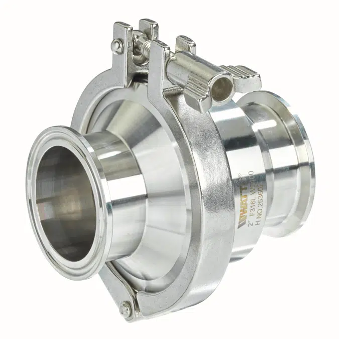 Sanitary Check Valve with Tri Clamp Connections - Series W5000