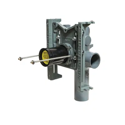 Image for Industry Standard Single Vertical Carrier with Side Inlet(s) for Floor Mounted Back Outlet Bowl - ISCA-131-L/R/2-BF