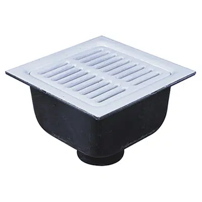Image for 12 in.  Square x 6 in.  Deep Sanitary Floor Sink - FS-730